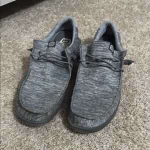 Hey Dude Men's Gray Casual Shoes, size 13
